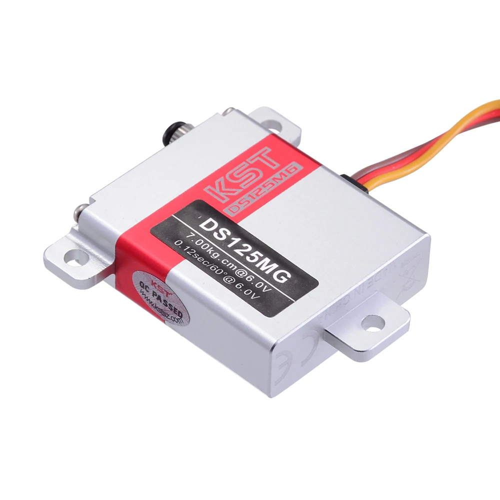 KST DS125MG 10mm 7KG High Torque Metal Gear Digital Servo for Fixed-wing Drone UAV Helicopter Airplane RC Models