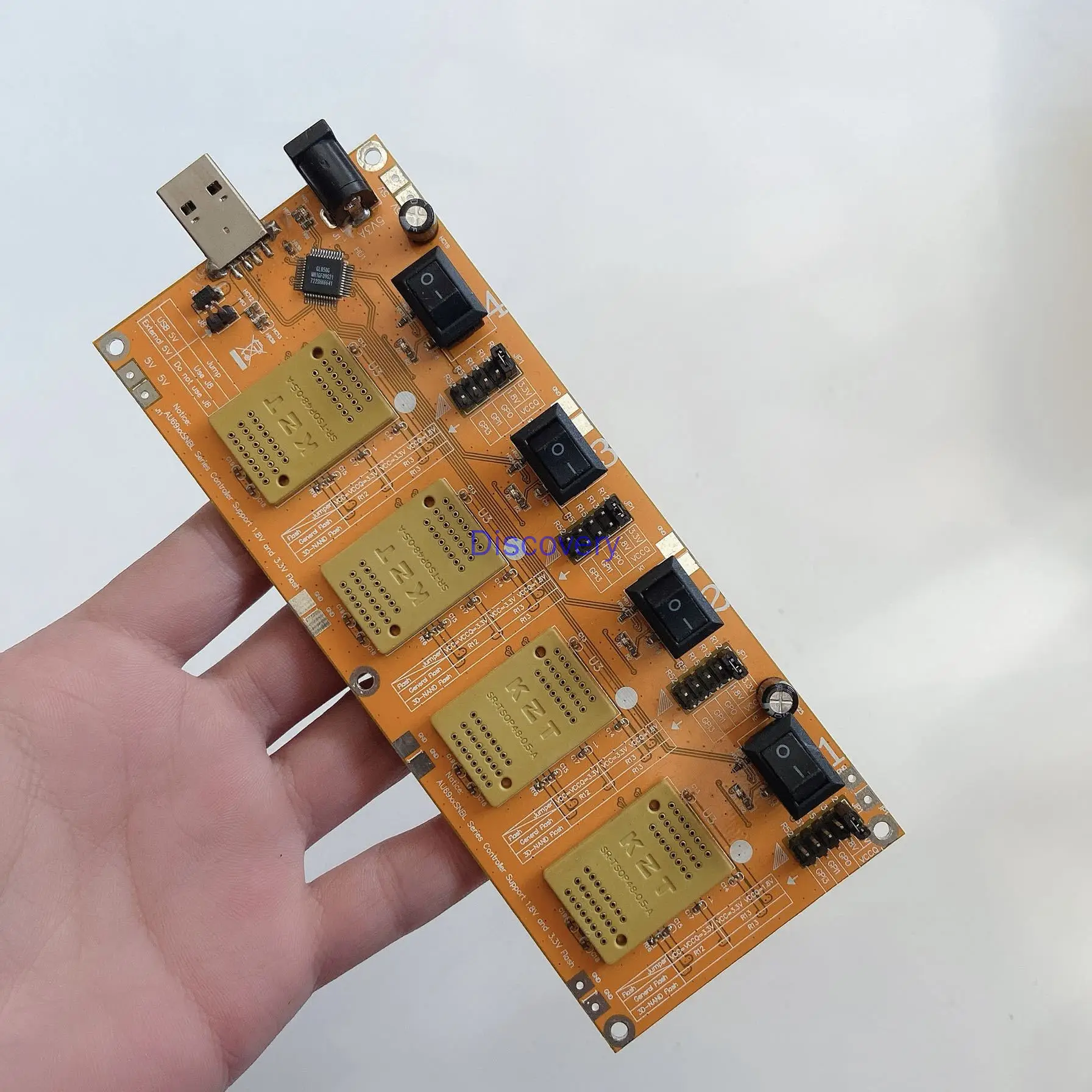 TSOP48 pamięci Flash stojak testowy 1 przeciągnij 4-bit pamięci Flash Test gumka Anguo/SM3267/FC1178 mistrz