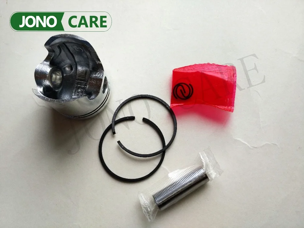 Imagem -04 - Diâmetro 40 mm do Conjunto Completo do Jogo do Pistão do Aparador da Grama do Cortador da Escova para o Cilindro de Motor de 1e40f5 Tl43 Cg430 Mitsubishi Parte 43cc Bc430 40-5