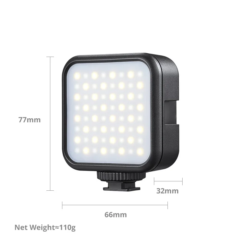 Godox LITEMONS LED6Bi LED Video Light 3200K-6500K Rechargeable LED Camera Light CRI 95+ 13 FX Light Effects