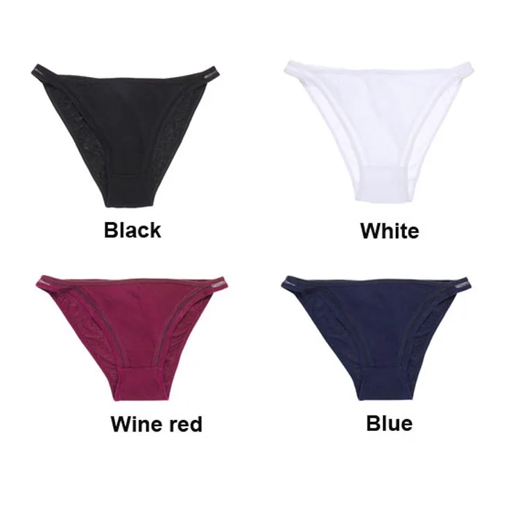 Sexy Lace Lingerie  Women Panties Cotton Ladies Briefs Low Waist Underpants For Female Plus Size Underwear M L XL