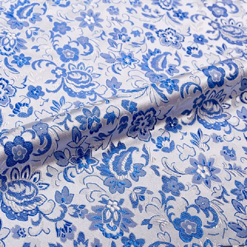 Fashion dress fabric brocade jacquard pattern fabrics for DIY material for patchwork sewing cheongsam and kimono