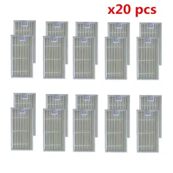 20 Pcs Hepa Filter For Ilife V50 V5S V3 V3S V5Pro V55 X5 V5S Pro Robot Vacuum Cleaner Parts