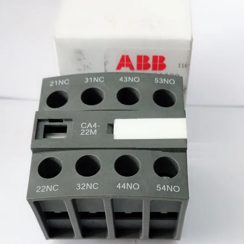 ABB Front-mounted instantaneous auxiliary contact blocks  CA4-22M