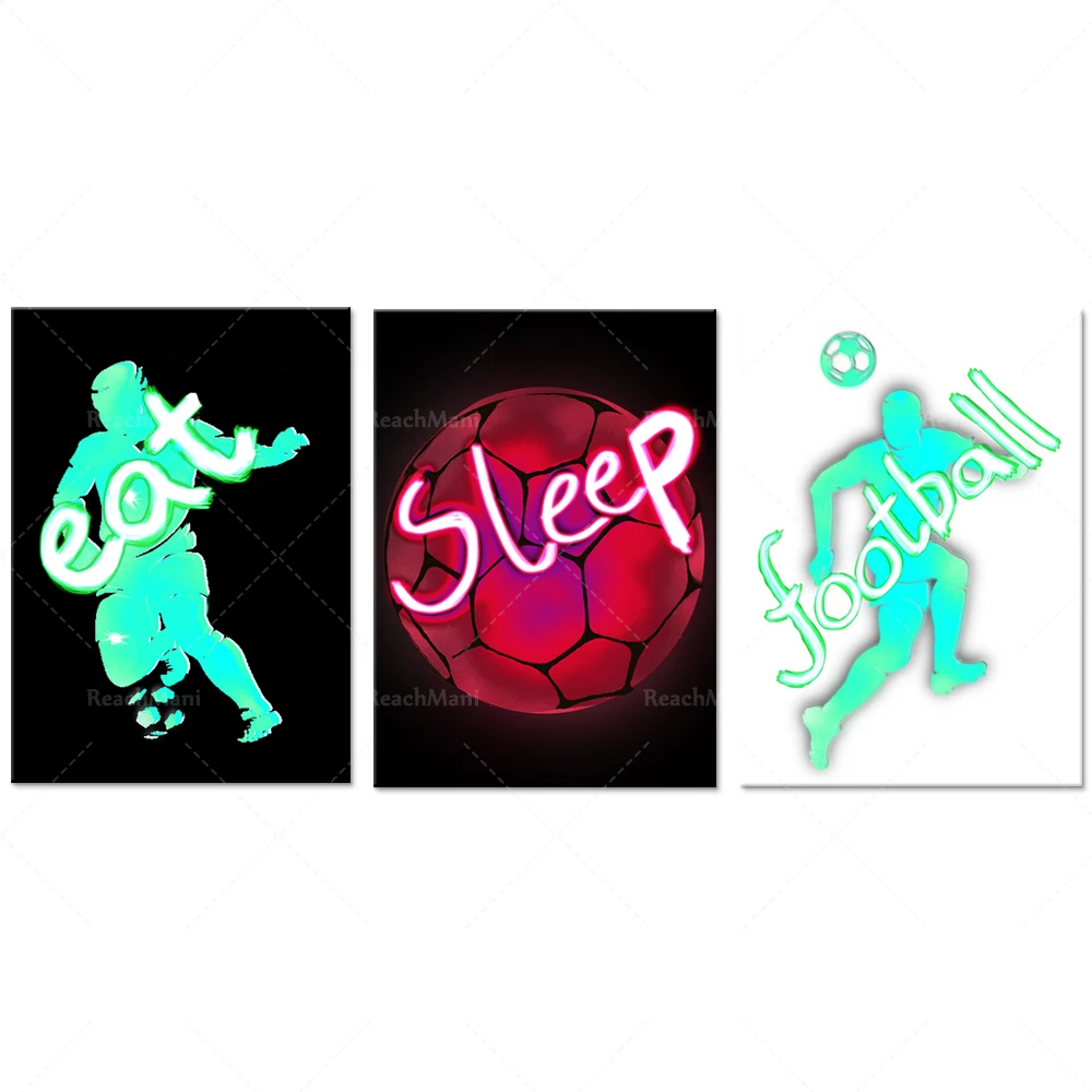 Decorative football. Football footprints. Decorative sports style. Football print suit. Football wall