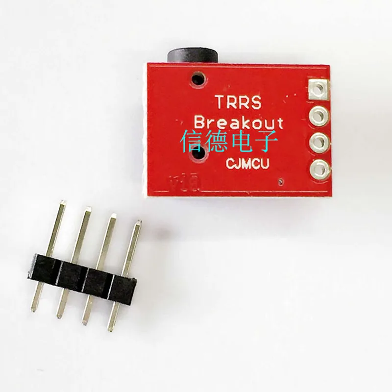 CJMCU-TRRS 3,5 мм аудио разъем MP3 стерео гарнитура видео Микрофон интерфейс