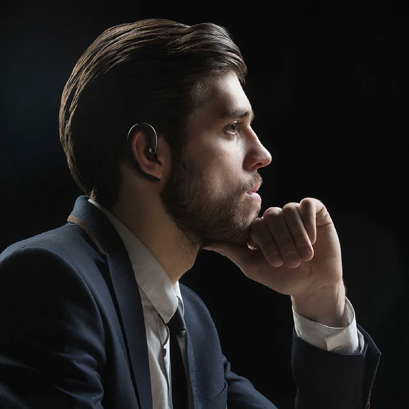 Bluetooth-наушники с крючком и микрофоном