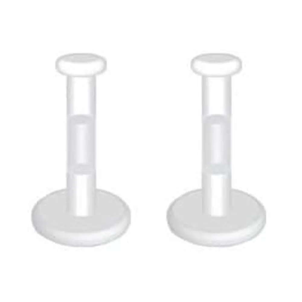 2Pcs 16G 6-10mm Clear Acylic Ball Ear Cartilage Tragus Piercing Fashion Jewelry Bioplast Flexible Push-in Labret Lip Stud