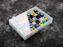 Acrylic Evil Keycaps Box for 7x5 Keyboard #4