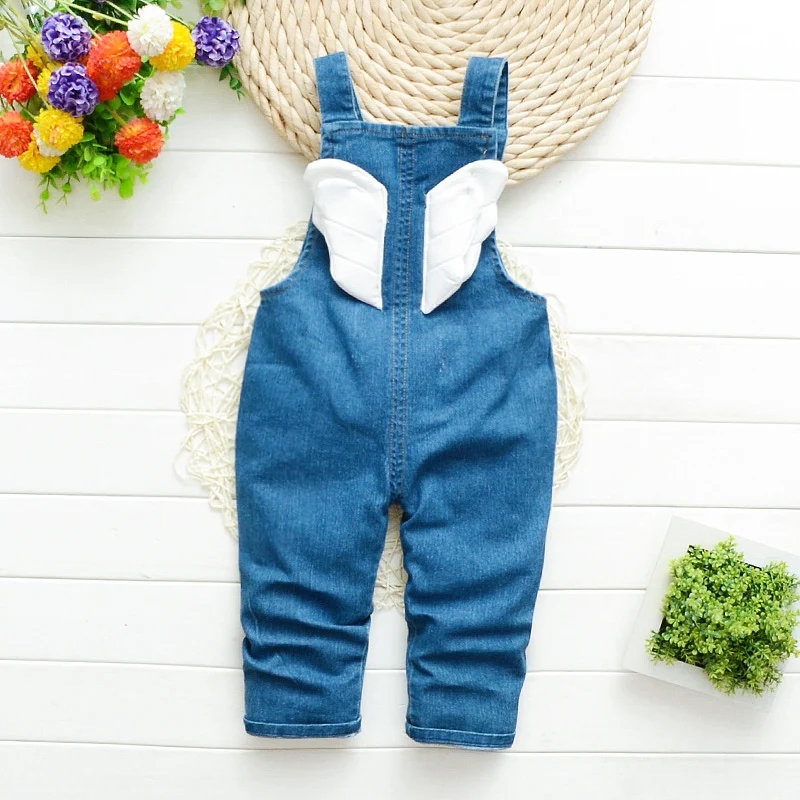 IENENS Kids Baby Jumper Boys Girls Denim Overalls Jeans Jumpsuits Toddler Infant Boy Girl Playsuit Clothes Clothing Pants