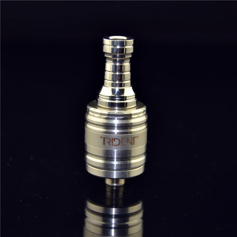 Атомайзер Trident V2 RDA, испаритель из нержавеющей стали для механического мода, резьба 510