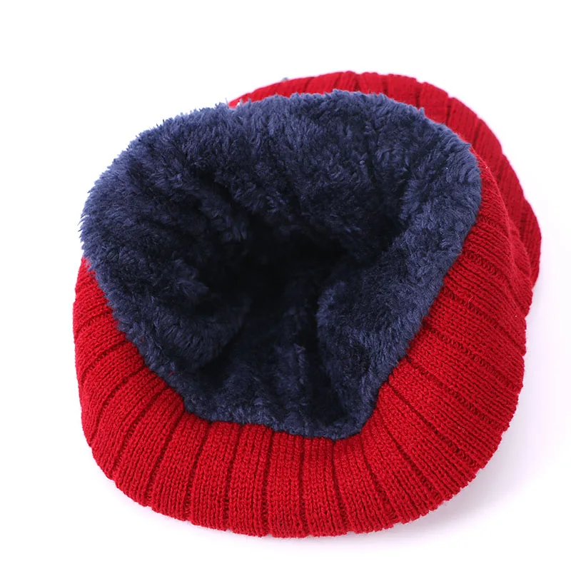 Mới Mùa Đông Ấm Mũ Nón Nam Khăn Găng Tay Cảm Ứng Màn Hình Bộ Beanies Nón Dệt Kim Dày Nam Nữ Nón Yếm Găng Tay phù Hợp Với Unisex 3