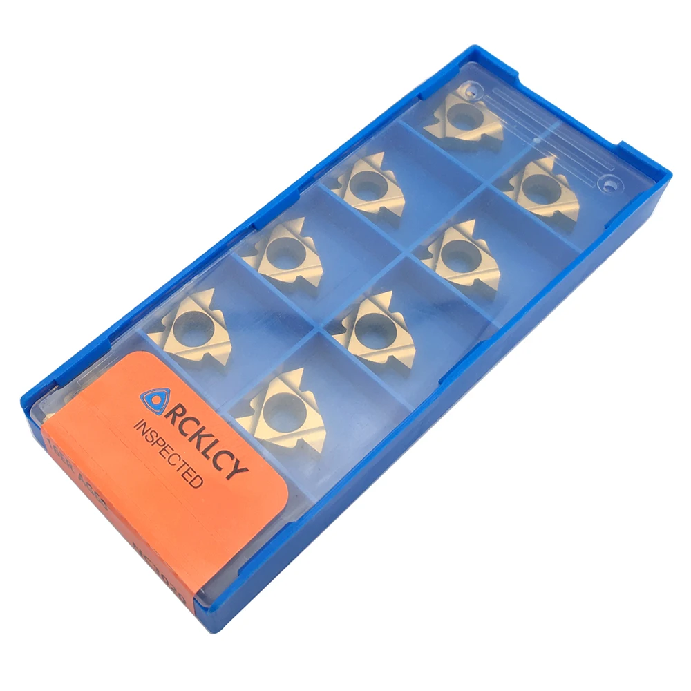 10Pcs 16ER AG60 A60 AG55คาร์ไบด์แทรกภายนอกหมุนเครื่องมือ CNC หลังเครื่องตัดเครื่องมือ16 ER สำหรับ SER ผู้ถือเครื่องมือ