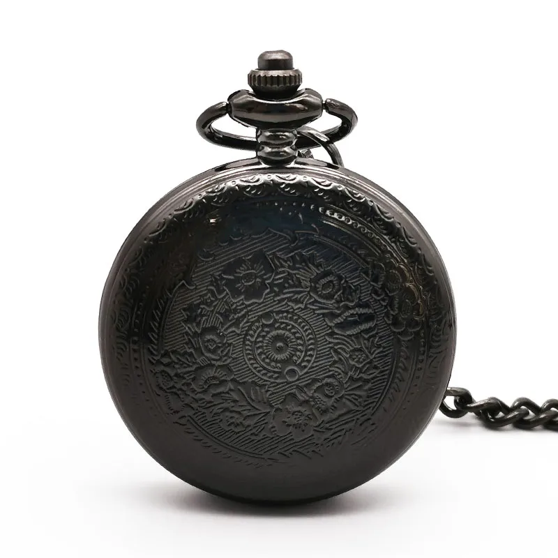 Fashion To My Granpa Quartz Pocket Watches Necklace Chain Pocket Watches for Mens Womens Boys Gifts