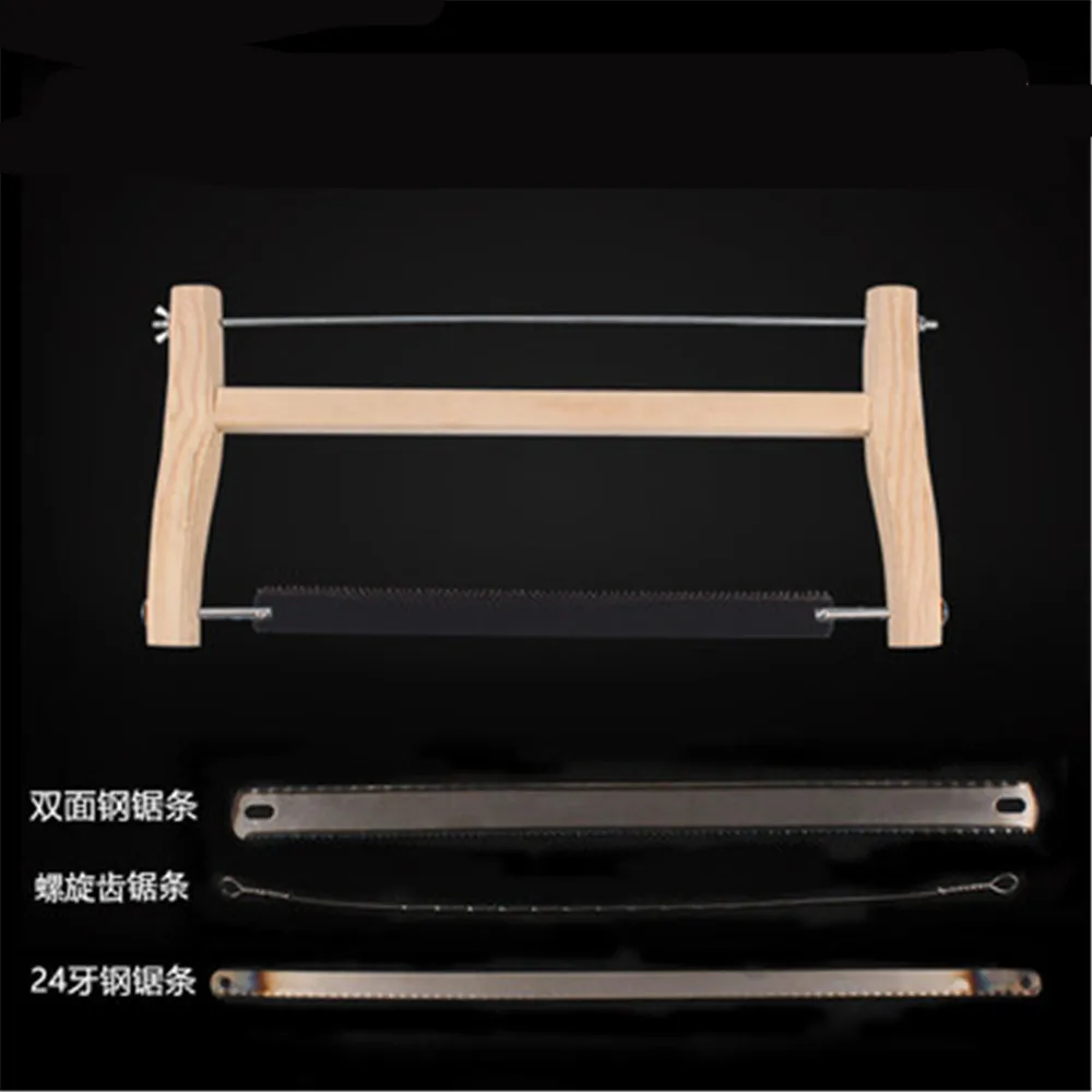 Woodworking Traditional Old-Fashioned Frame Saw Household Push-Pull Manual Saw Frame Saw Blade Woodworking Hand Saw