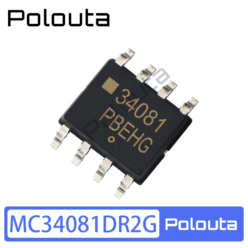 5 Pcs MC34081D MC34081DR2G SOP-8 JEFT Input Operational Amplifier DIY Acoustic Components Kits Arduino Nano Integrated Circuit