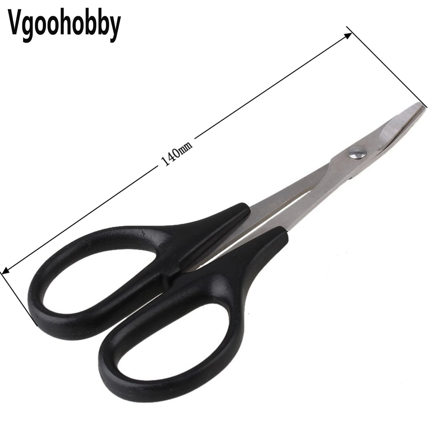 2 Pack RC Curved Body Trimming Scissors for Airplane Vehicle Buggy Truck Car Bodyshell