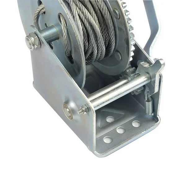 Manual winch 1400 LB winch  of wire rope