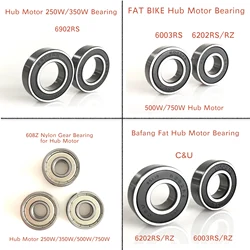 BBS0102B BBS-HD Bearing 608Z for Nylon Gear 6902RS for 250W350W Hub Motor 6003RS 6902RS/RZ for FAT BIKE Motor