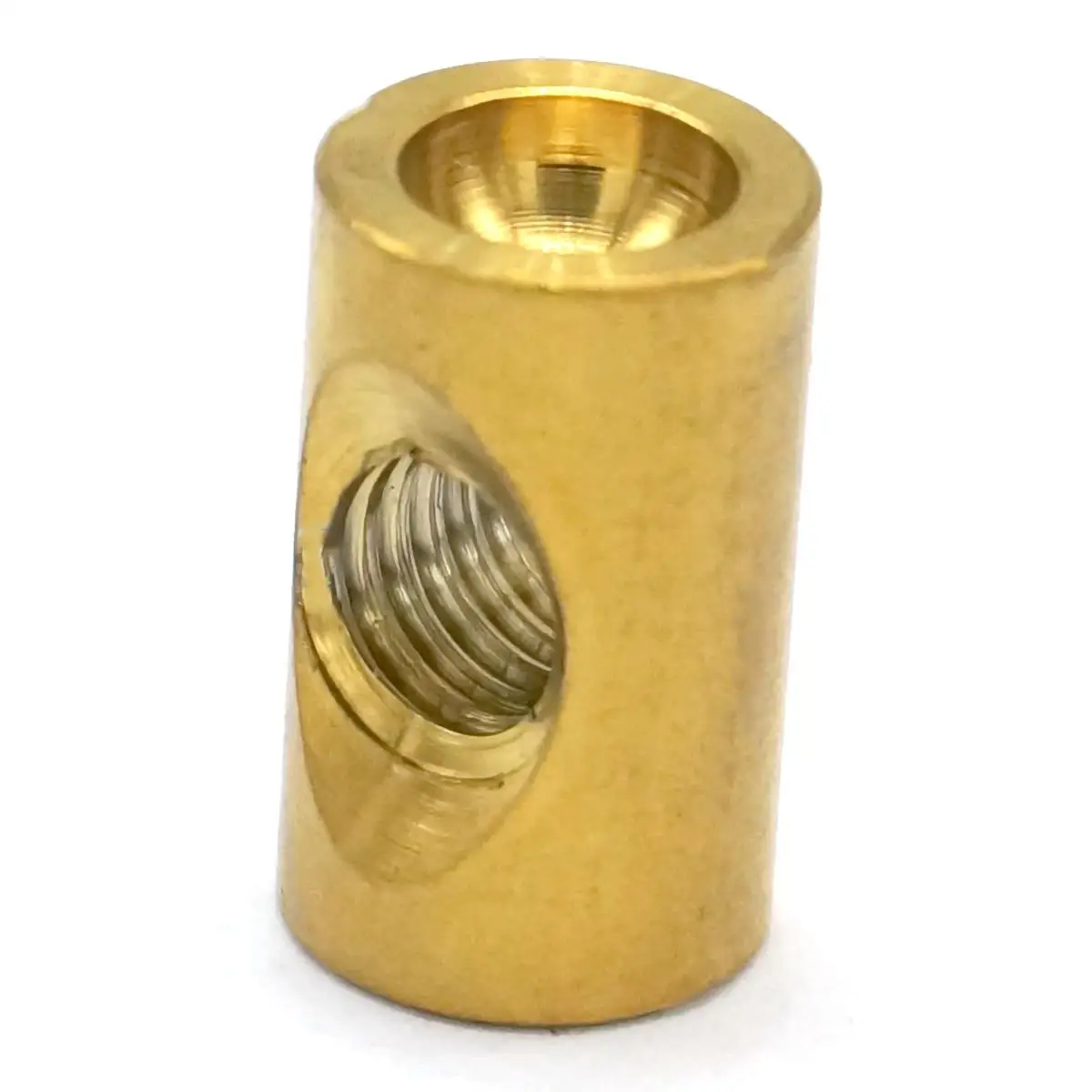 M6x1.0 15x9mm Golden GR5 Titanium Barrel Nut For Bicycle Seat Post