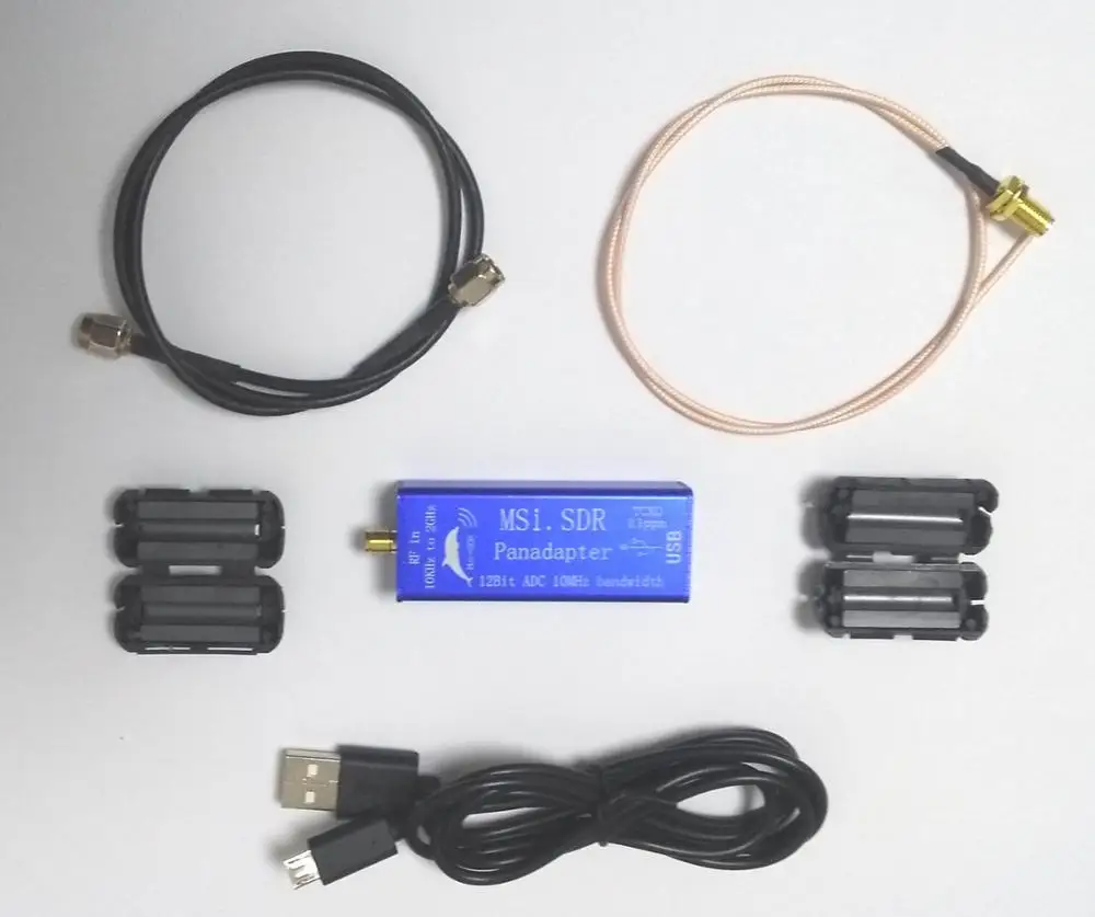 MINI SDR 10kHz to 2GHz  SDR Receiver Panadapter panoramic spectrum module VHF UHF LF HF  TCXO 0.5ppm