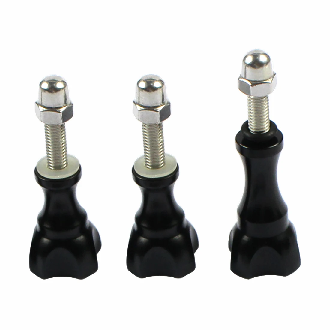 Adaptateur de bras pivotant réglable à trois voies, en aluminium CNC pour GoPro Hero 8 7 6 5 4 pour DJI OSMO Action pour SJCAM YI Eken Camera