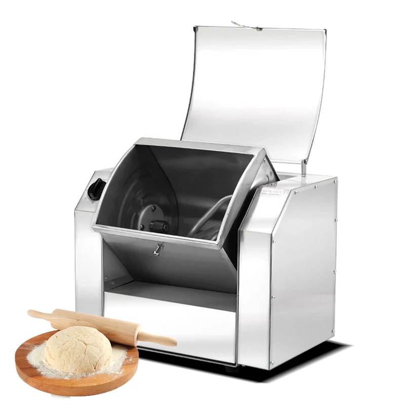 

Stainless Steel Kneading Dough Machine Flour Mixer Dough Mixer Food Pasta Stirring Maker Bread Kneader