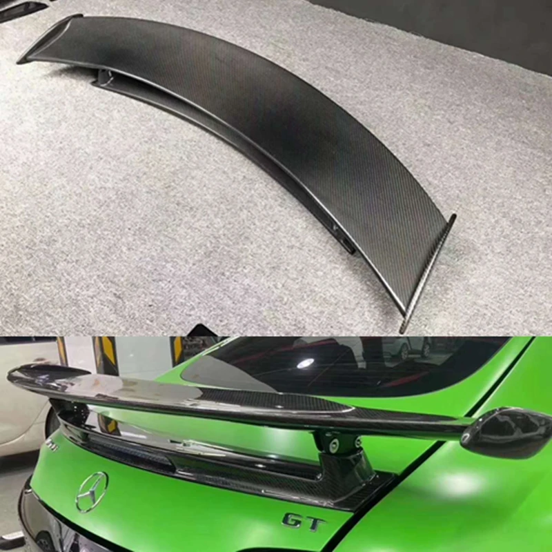 Carbon Fiber Spoilers Wing Lip Spoiler For Mercedes-Benz AMG GT GTS GTR 2015 2016 2017 2018