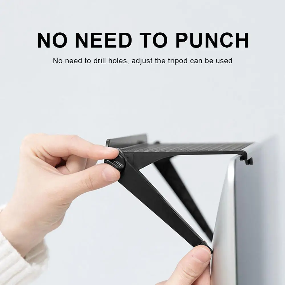 Einstellbare TV Bildschirm Computer Top Lagerung Regal Rack Halter Computer Monitor Desktop-Stand telefon Display Regal Rack