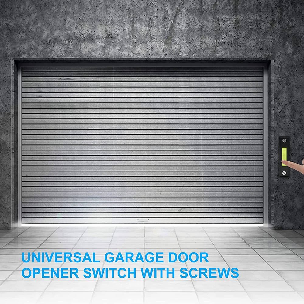 4 Stuks Universele Garage Deur Opener Schakelaar 41a4166 Bedrade Verlichte Muur Mount Garage Opener Knop Garage Opener Schakelaar