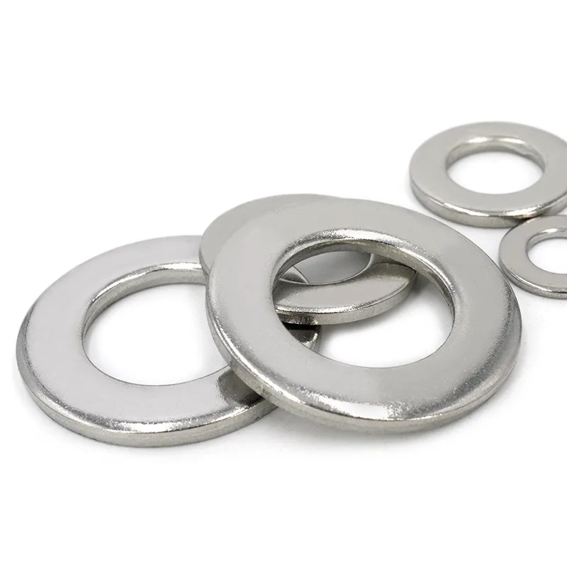 1/5PCS M20 M22 M24 M27 M30 M33 M39 304 Stainless Steel Flat Washer Plain Gasket Flat gasket