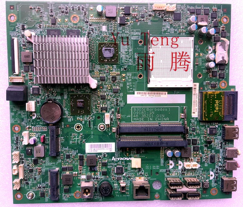 

Applicable to b305 all-in-one computer, 48.3bz01.01n with graphics processor, motherboard 100% test ok delivery