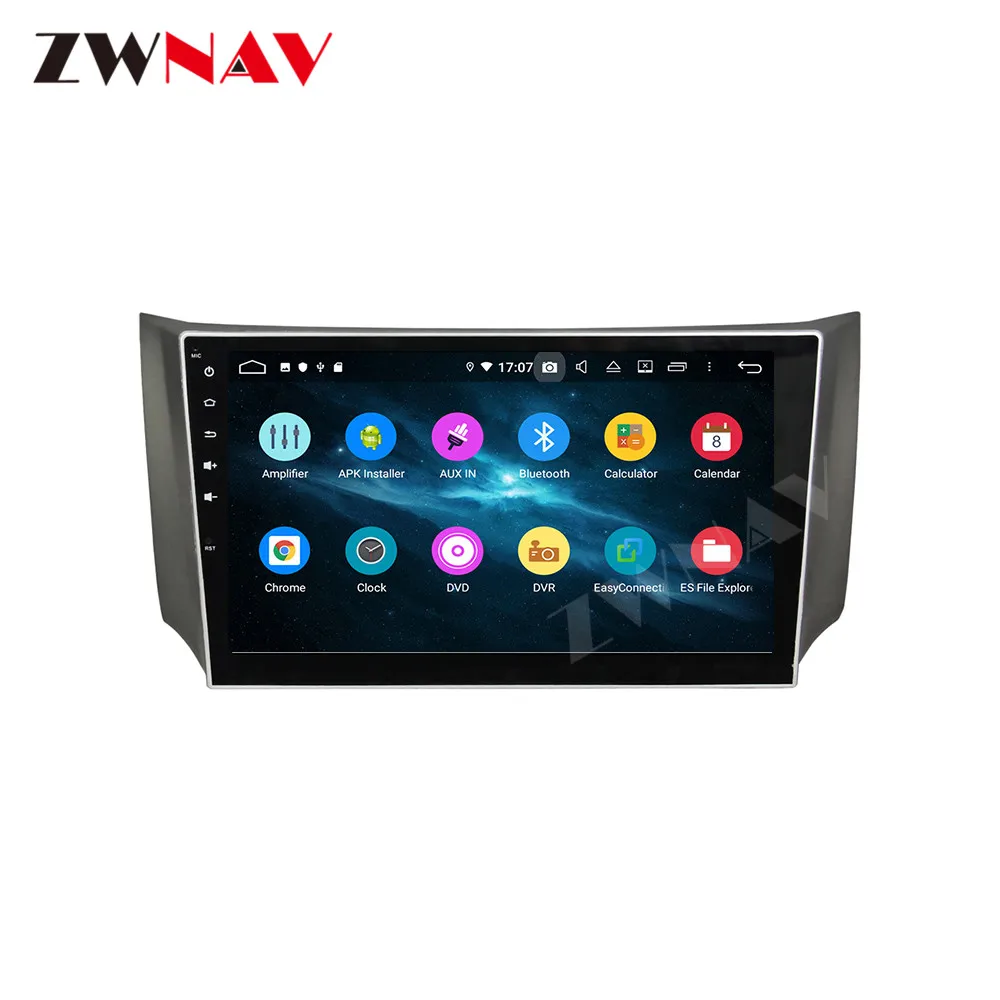 Carplay  For NISSAN Sylphy 2012 2013 2014 2015 2016 2017 2018 2019 Video Automotive Multimedia Central 2 Din Android Auto Screen