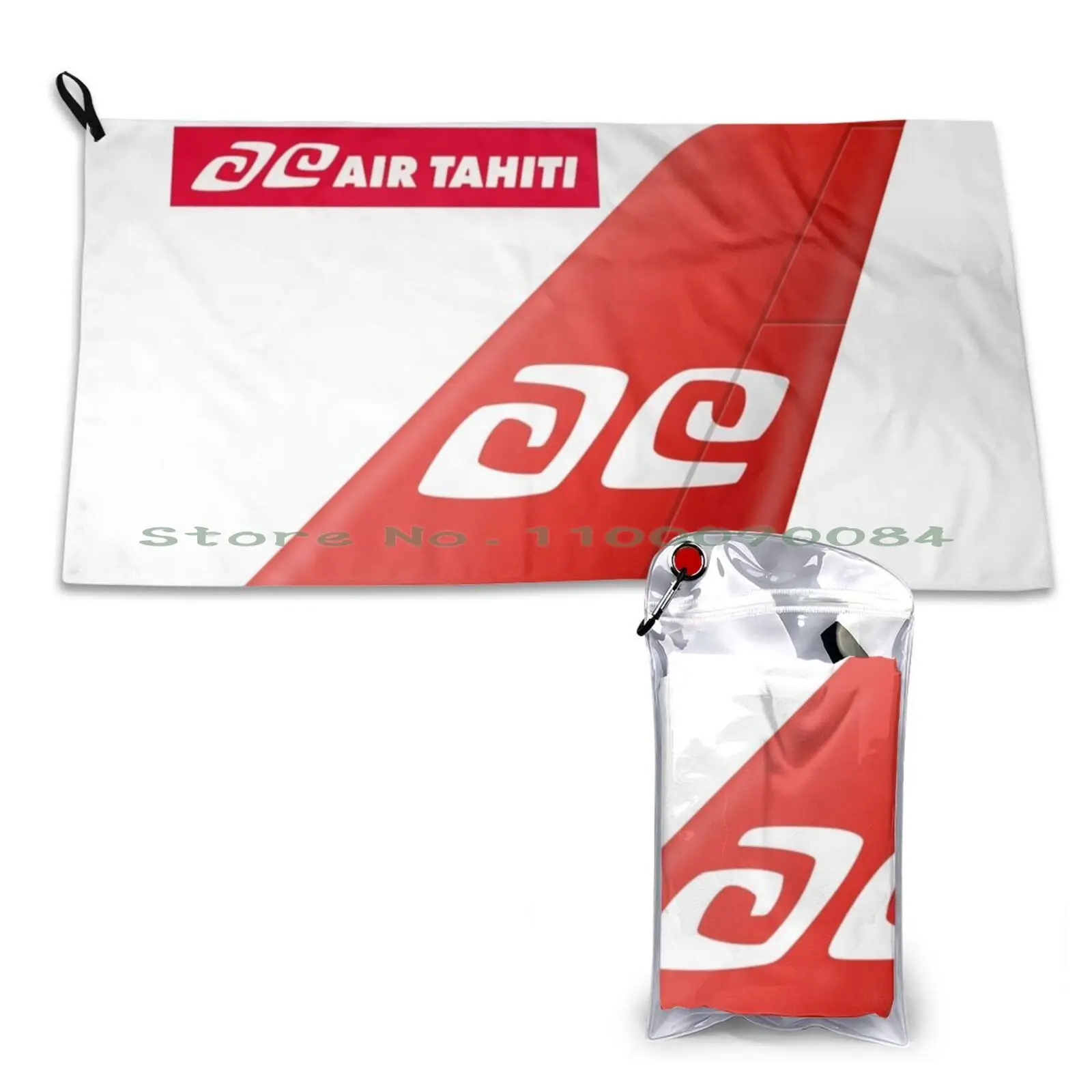 Air Tahiti Logo Quick Dry Towel Gym Sports Bath Portable Kevin Day All For The Game Aftg Tfc The Foxhole Court Soft