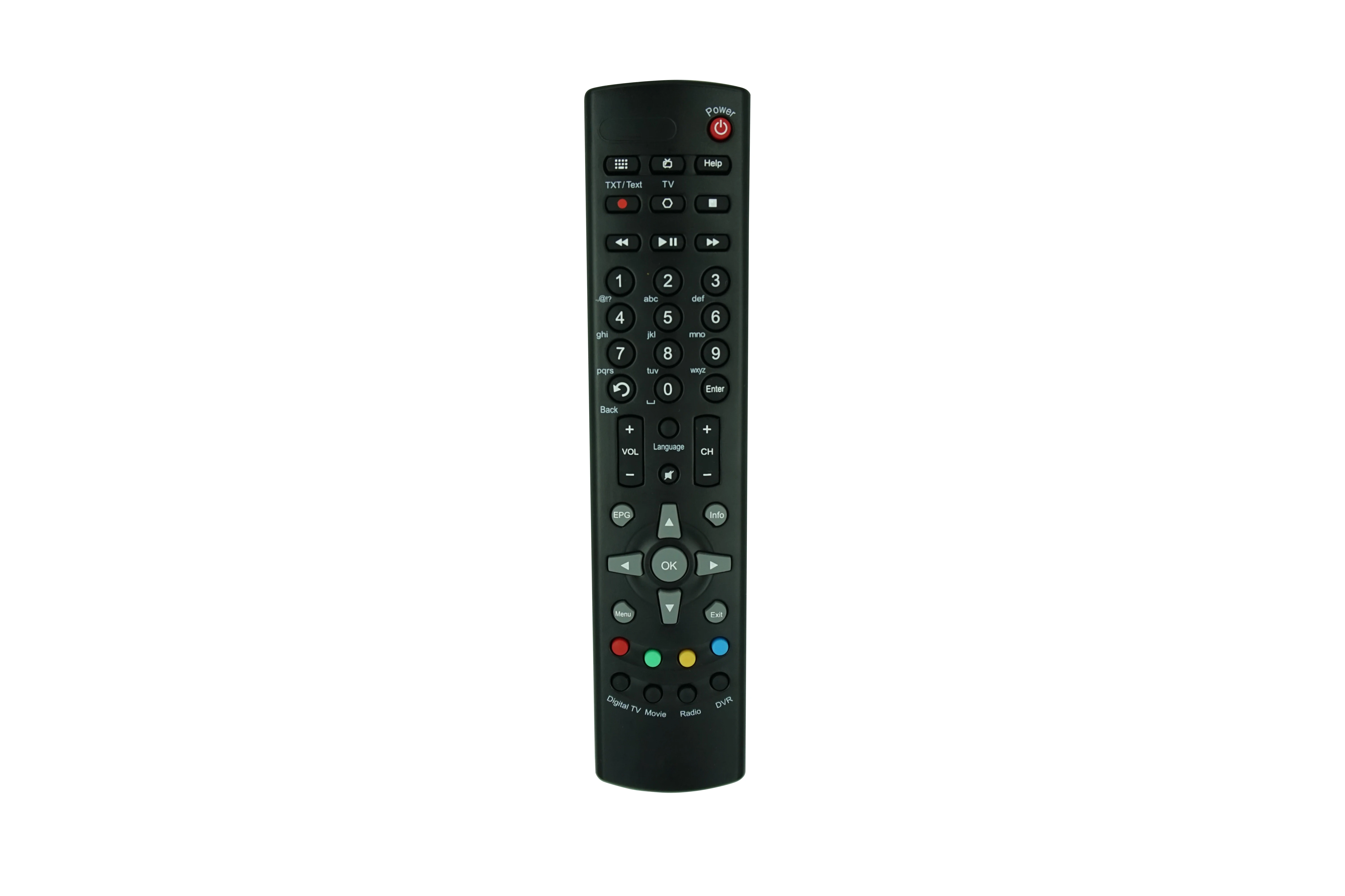 Remote Control For Invitel SzemerNet IPTV High Definition Internet Set-top Box