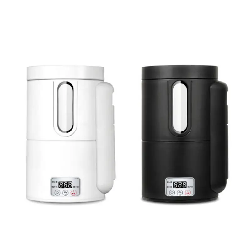 0.8L Electric Kettle For Car Truck 12V/24V Water Cup Portable Bottle Keep Warm Soup Gruel Stew Pot Noodles Boiler Household Trip