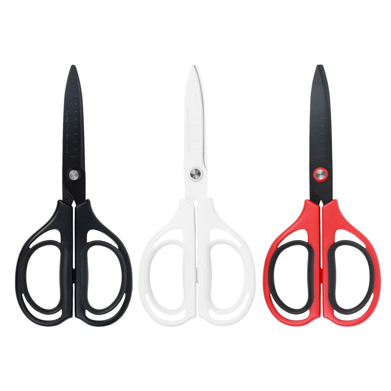 1 Pc KOKUYO AIRO FIT SAXA Scissors Anti-stick Scrapbooking Scissors School Stationery WSCN-HS250 Safety