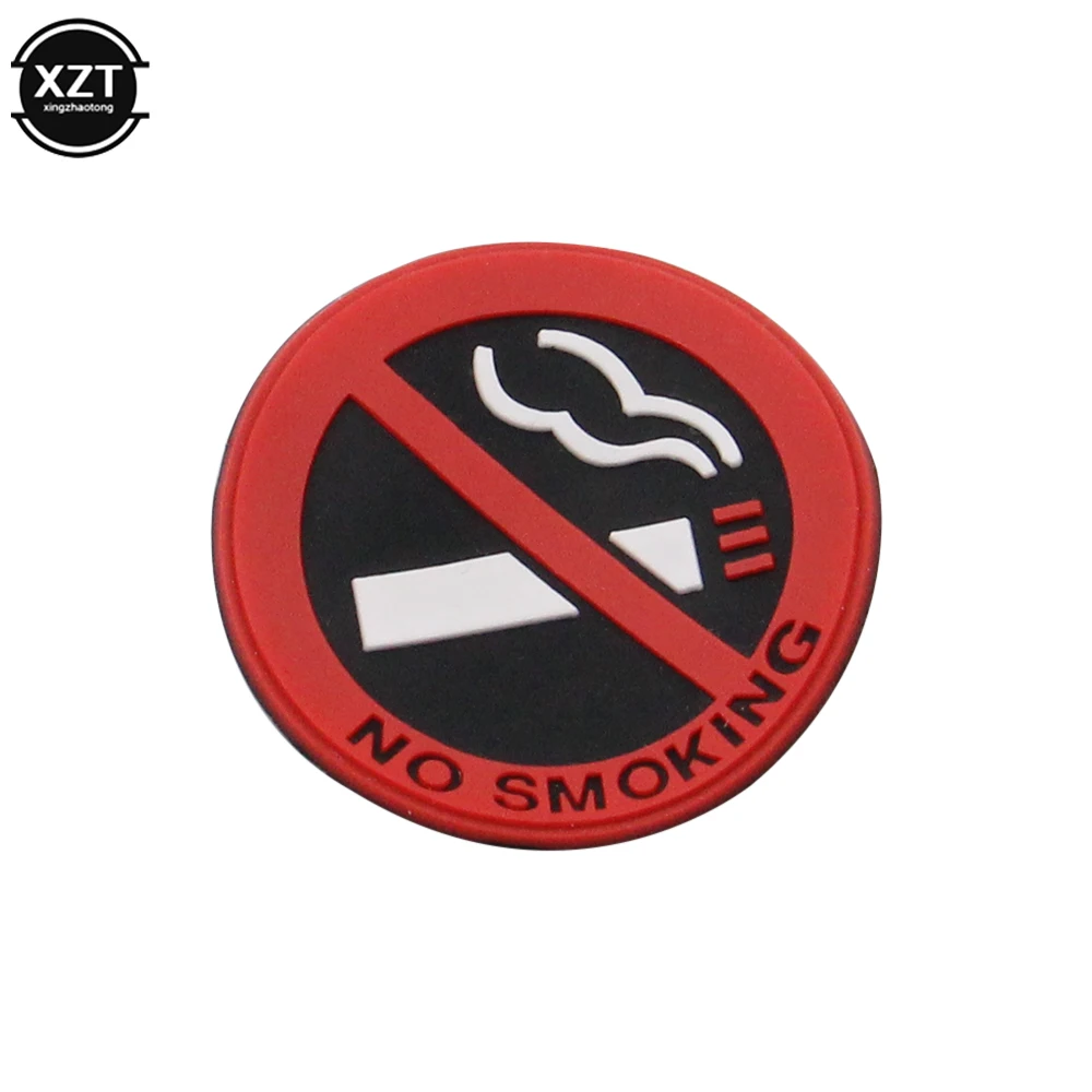 1pcs Warning No Smoking Logo Car Stickers for Toyota avensis Corolla Prius RAV4 Camry Reiz Venza Highlander Prado Sequoia auris