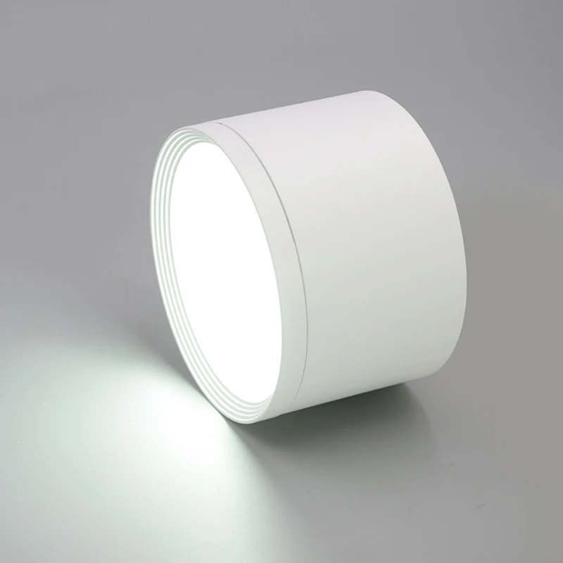 Surface Mounted Ceiling light SMD5730 5W7W12W18W AC85-265V lamp COB Led indoor lighting Spot light +led driver