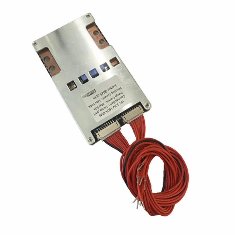 60v 51.2v bms 16s 160Aバランス 3.2v Lifepo4 /3.7vリチウムイオンリポバッテリー保護ボード 51.2v