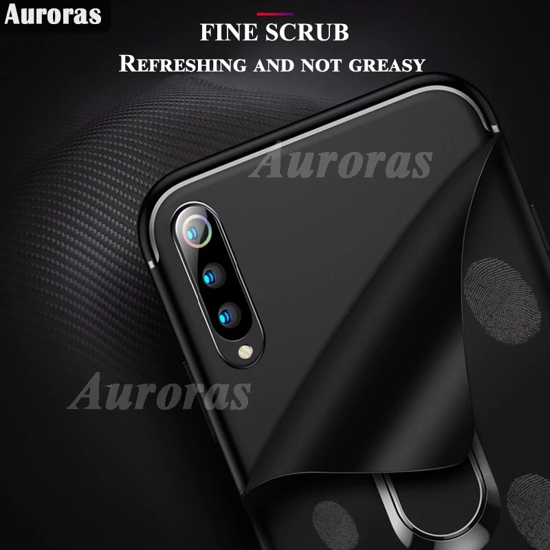 Auroras Für UMIDIGI A11 Pro Max Fall Ultra Thin Zurück Matte Mit Magnetische Anziehung Ring Abdeckung Für Umidigi A11 Weichen fall