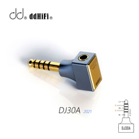 DD ddHiFi New DJ30A 2021 Earphone Adapter Apply to 3.5mm Earphone Cable from 4.4 Output Plug for Cayin/FiiO/Hiby/Shanling