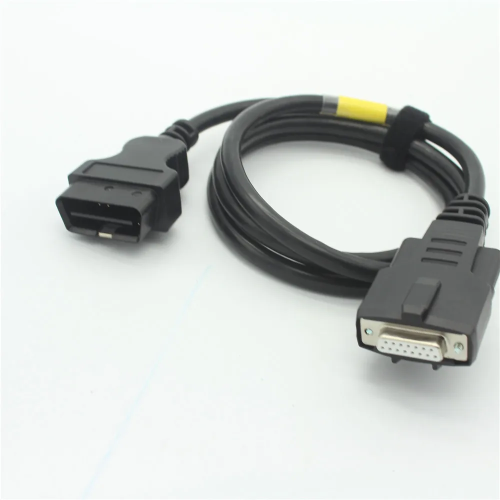 Diagnostic Programming Interface Cable para BMW, ICOM PRÓXIMO A3, OBD2 16Pin a 15Pin, Cabo de carro ICOM, Codificação A3 + B + C Conecte Cabos A3