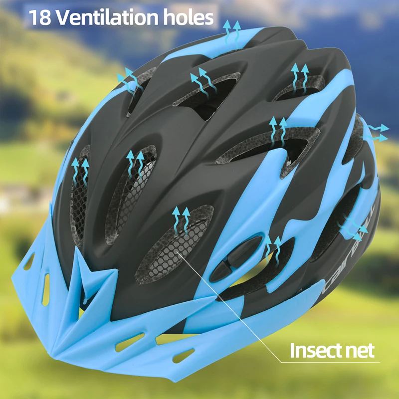 Cairbull Racefiets Helm Mannen Vrouwen Outdoor Ultralight Fietsen Veiligheid Helm Mtb Mountain Fiets Helmen Met Achterlicht Vizier