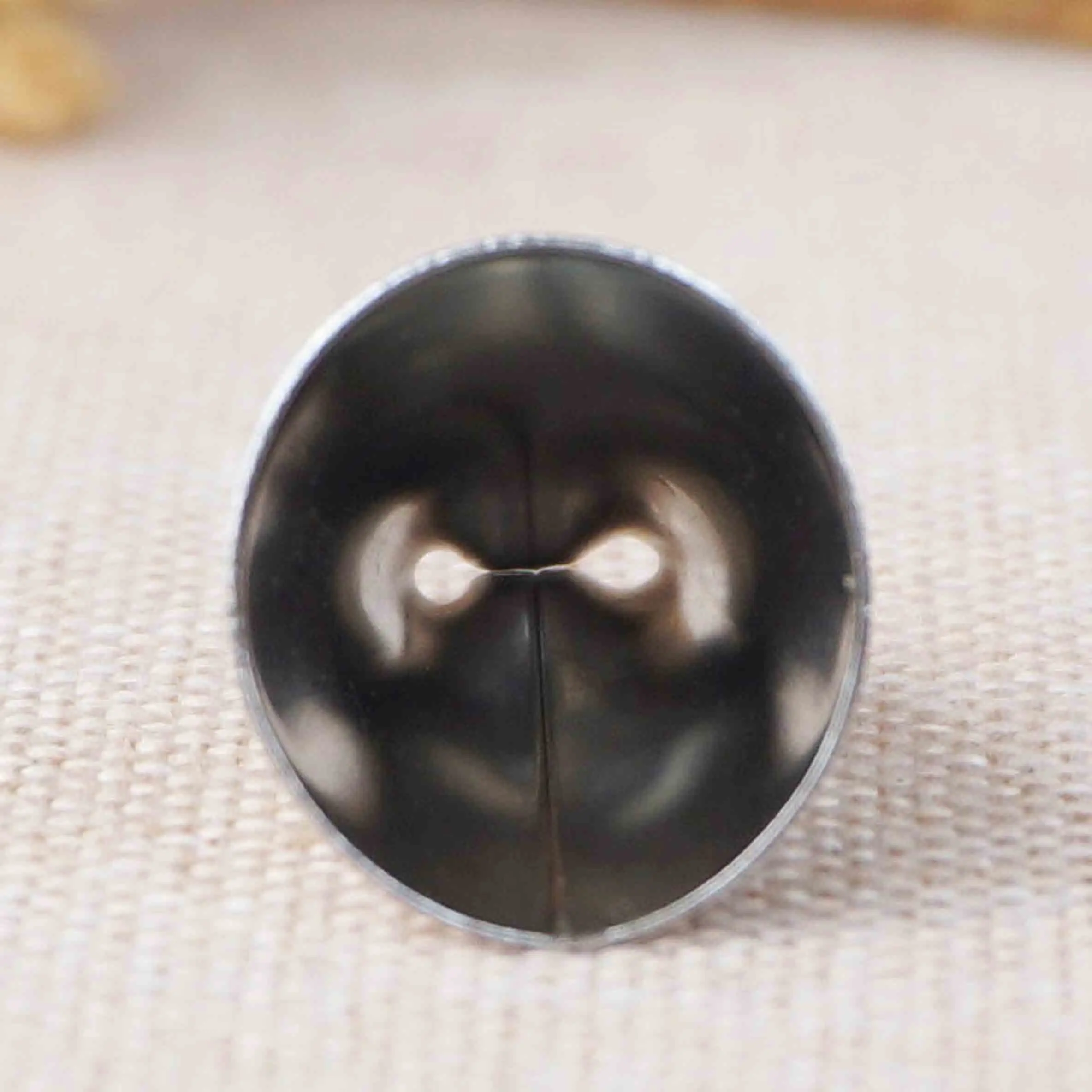 #42 Two-Hole Piping Nozzle Icing Tip Cup Cake Cream Decorating For Pulling Parallel Line Small Size