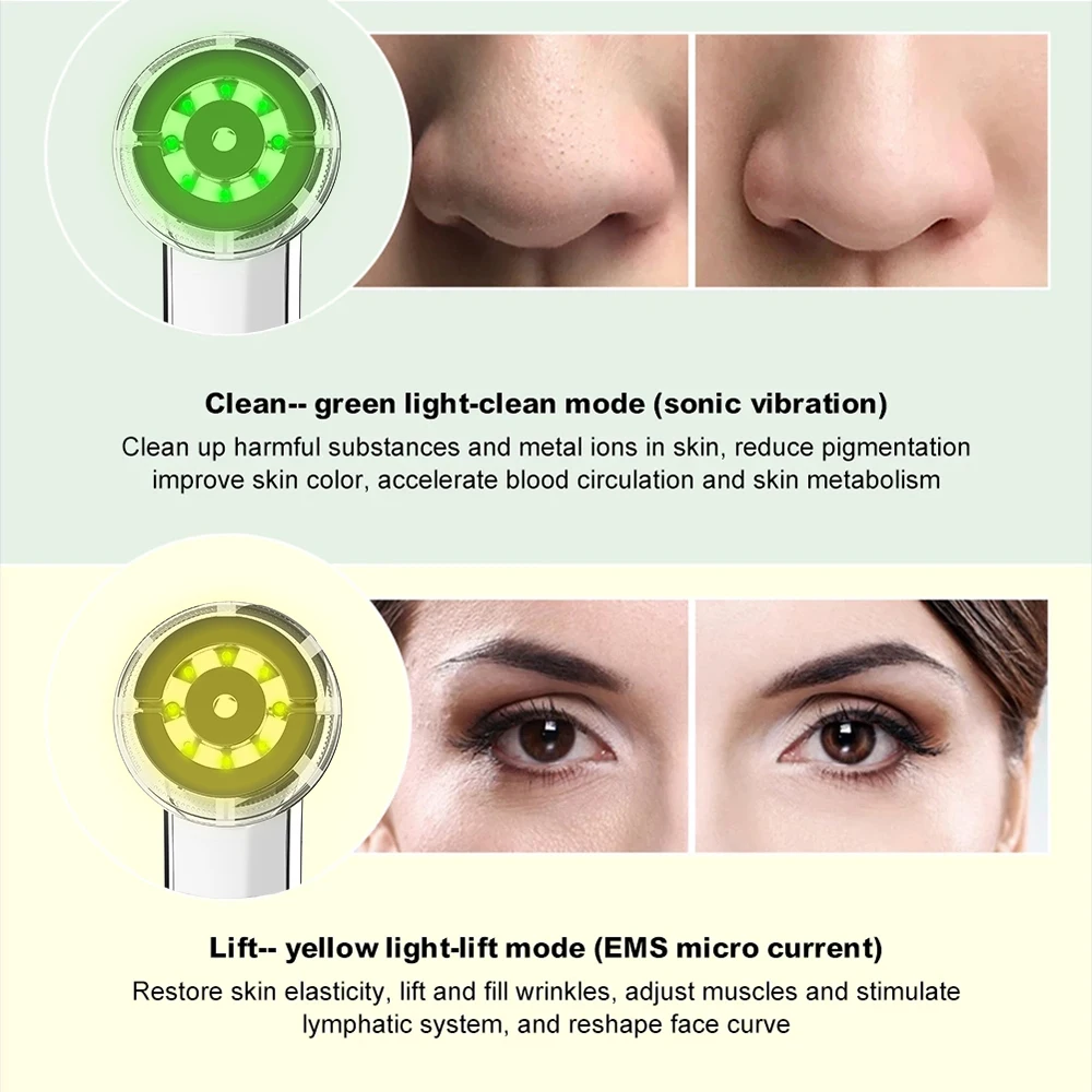 EMS Face Massager วิทยุ Mesotherapy Skin Rejuvenation Facial Lifting ความงามกำจัดริ้วรอยคลื่นวิทยุ Skin Care