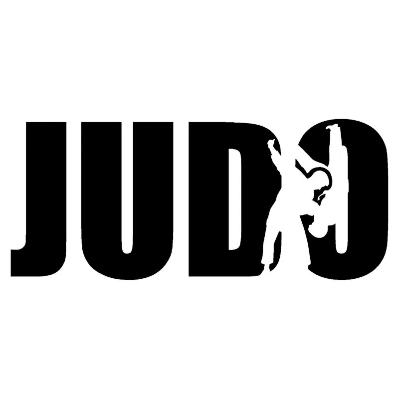 

Hot Car Sticker Judo Sports Wrestling Fighter Accessories Vinyl Car Styling Cover Scratches Waterproof Motorcycl PVC 19CM*8CM