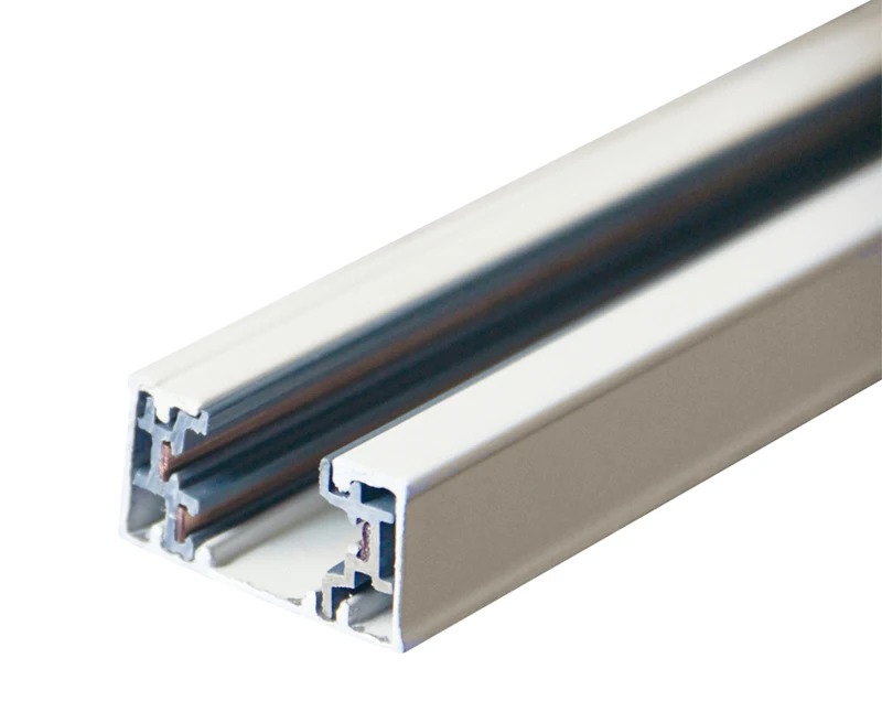  10pcs/lot 1m LED Track Light Rail 3 Wire Track Lighting Fixture Rail For Track Lights Universal Rails Track Lamp Rail