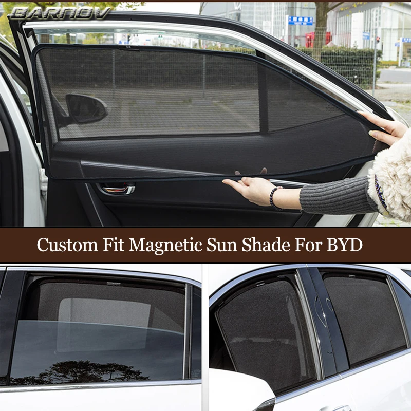 

For BYD Song Tang Yuan Surui M6 E5 / Magnetic Special Curtain Window SunShades Mesh Shade Blind Fully Covered