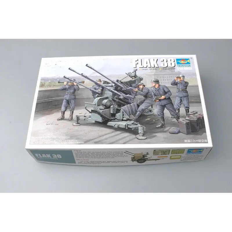 Trumpeter 02309 1/35 German FLAK 38 - Scale Model Kit